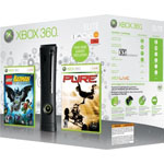 Xbox 360 Elite Winter 2009 Lego Batman / Pure Bundle